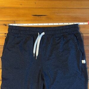 Vuori Dark Blue Performance Halo Joggers